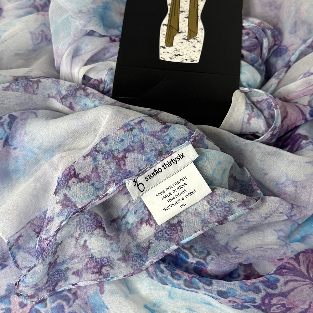 Studio Thirtysix Floral Scarf